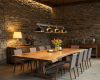 A 10-seater live edge dining tabletop crafted from a light, blonde-toned wood, featuring a gentle contour and a smooth, inviting surface.